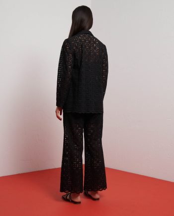 SFIZIO - BLAZER DOPPIO PIETTO IN SANGALLO