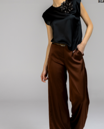 Identity - PANT FLUIDO IN VISCOSA BLEND