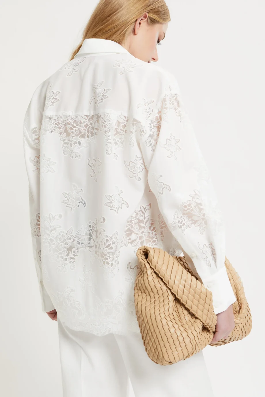 ERMANNO SCERVINO - CAMICIA IN PIZZO RICAMATO - immagine 3
