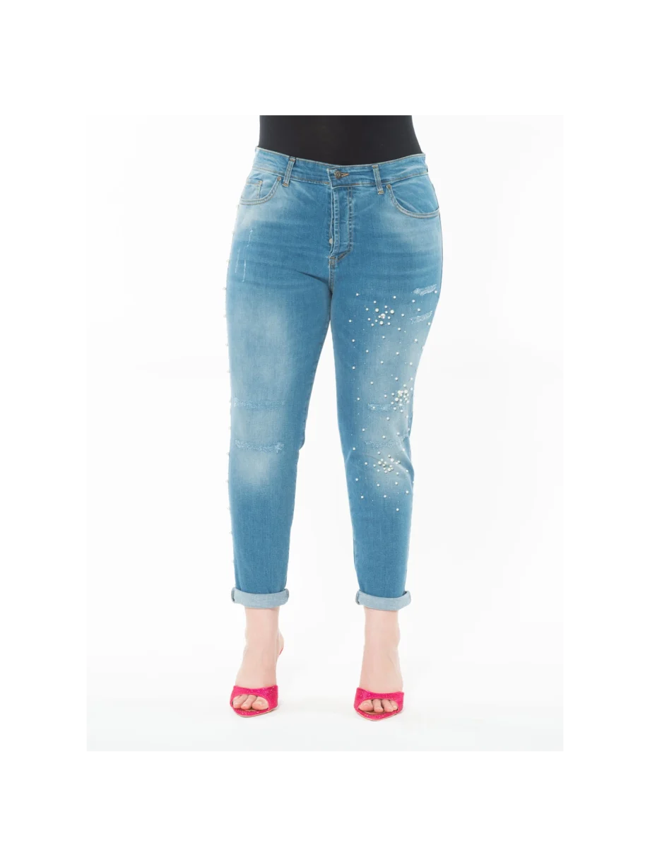 Sophia - Jeans perle e strass - immagine 2