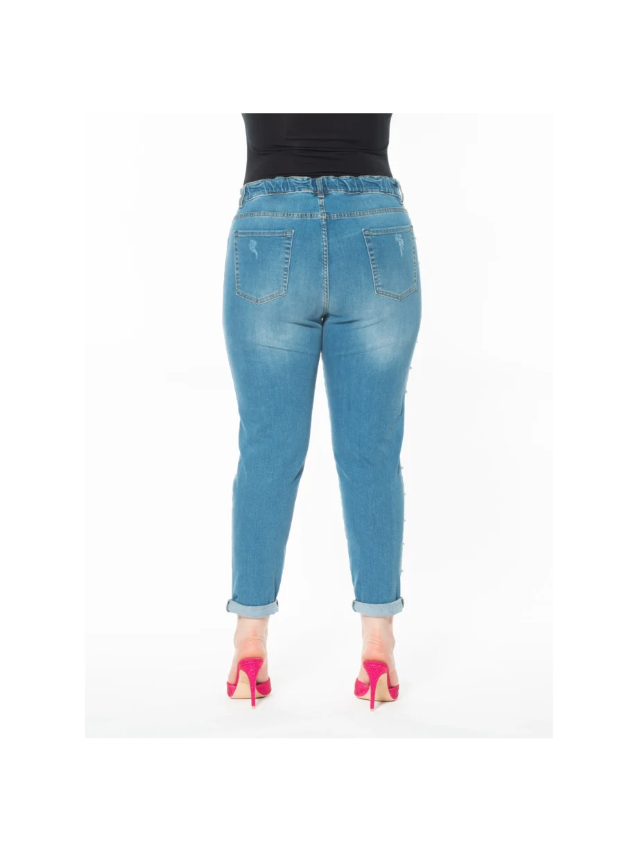 Sophia - Jeans perle e strass - immagine 4