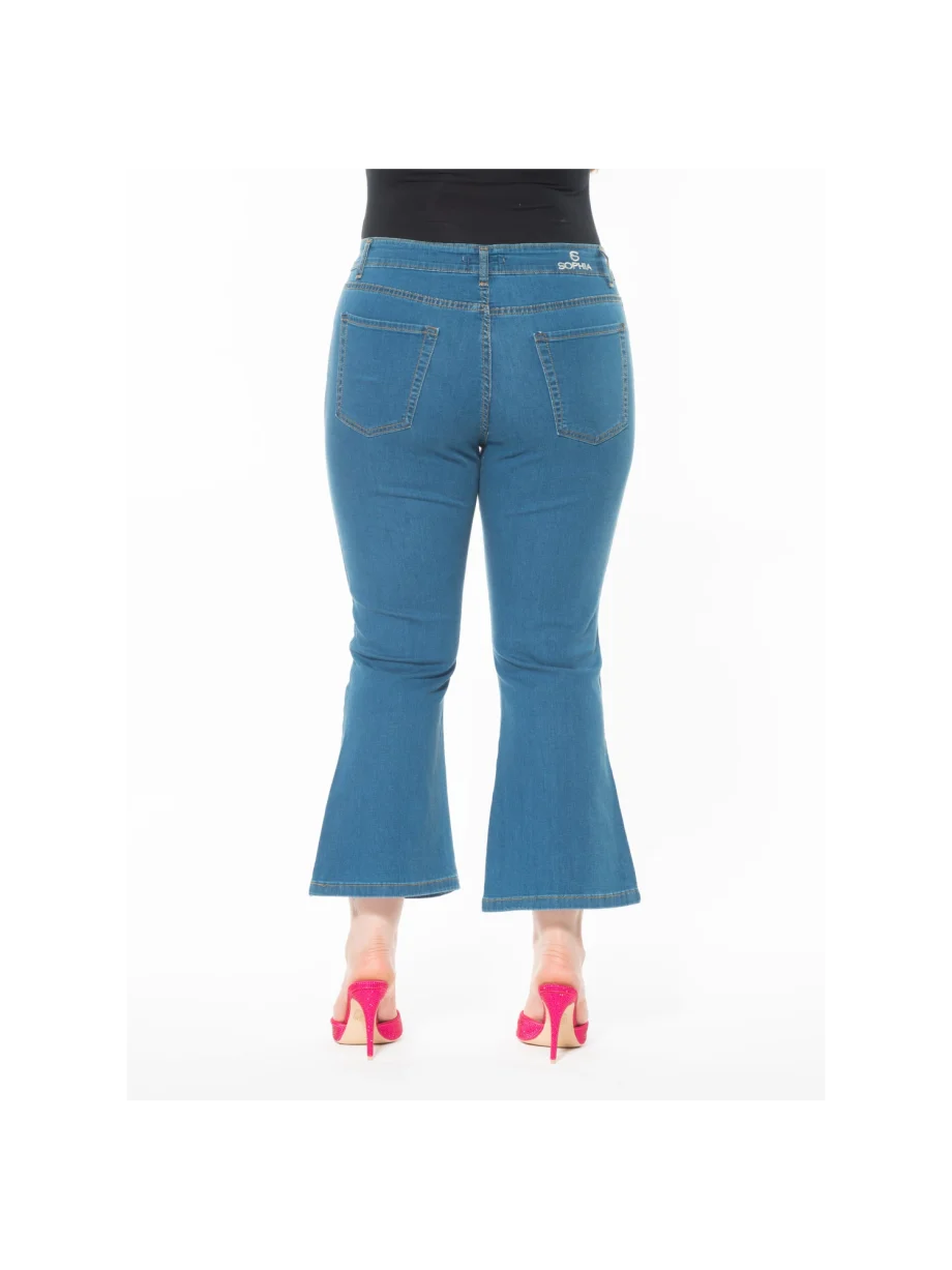 Sophia - Jeans Trombetta strass - immagine 4
