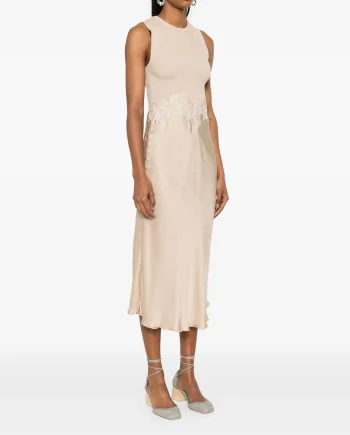 ERMANNO SCERVINO - Abito midi con design a inserti