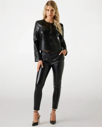 MARCIANO - pantalone skinny in similpelle