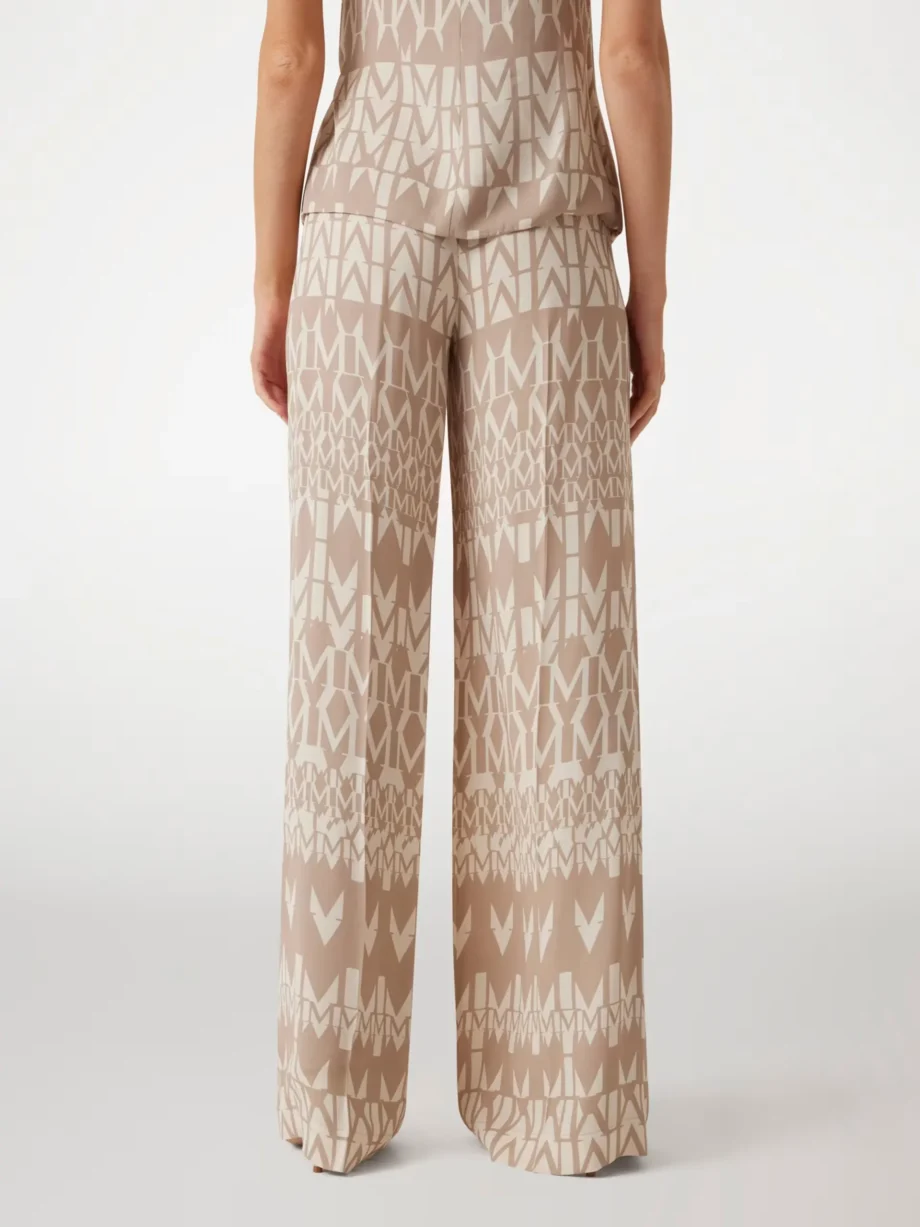 MARCIANO - Pantalone in crepon con logo - immagine 3