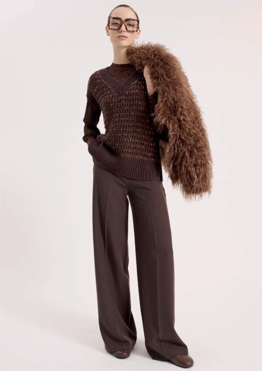 LUCKYLU - Pantalone palazzo