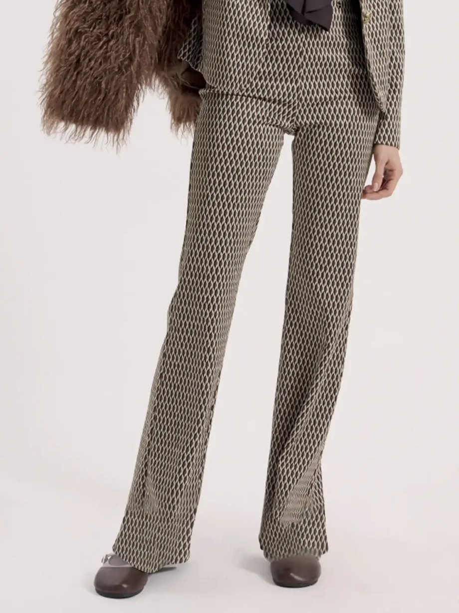 LUCKYLU - Pantalone a zampa - immagine 2