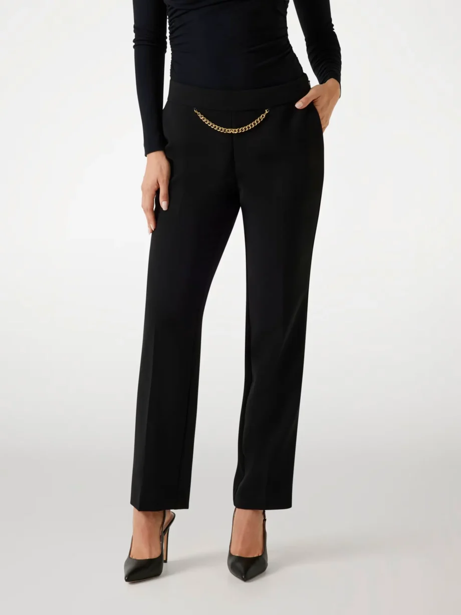 MARCIANO - Pantalone chino con decorazione catena - immagine 2