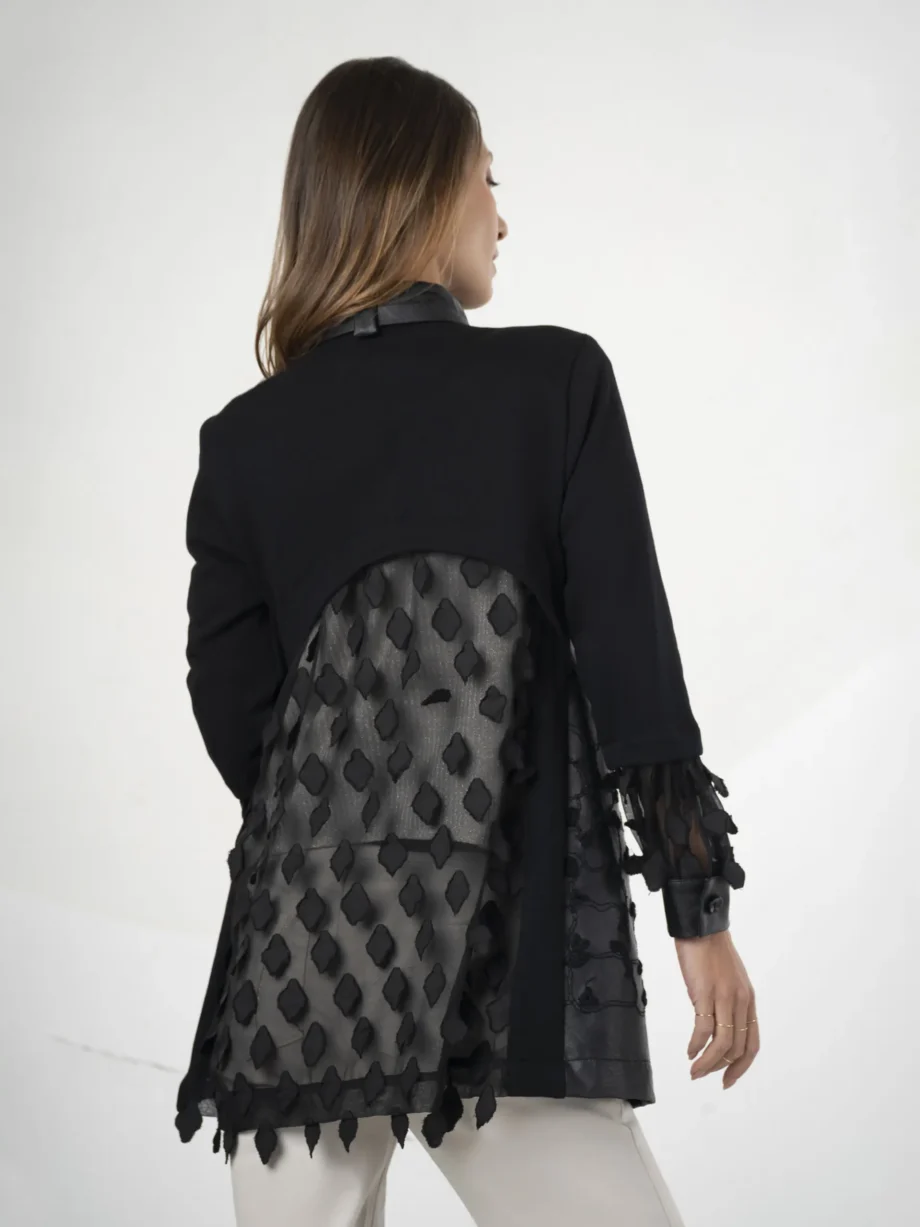ELISA CAVALETTI - Blusa nera - immagine 2
