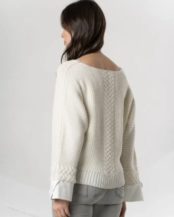 ELISA CAVALETTI - Maglione con maniche svasate