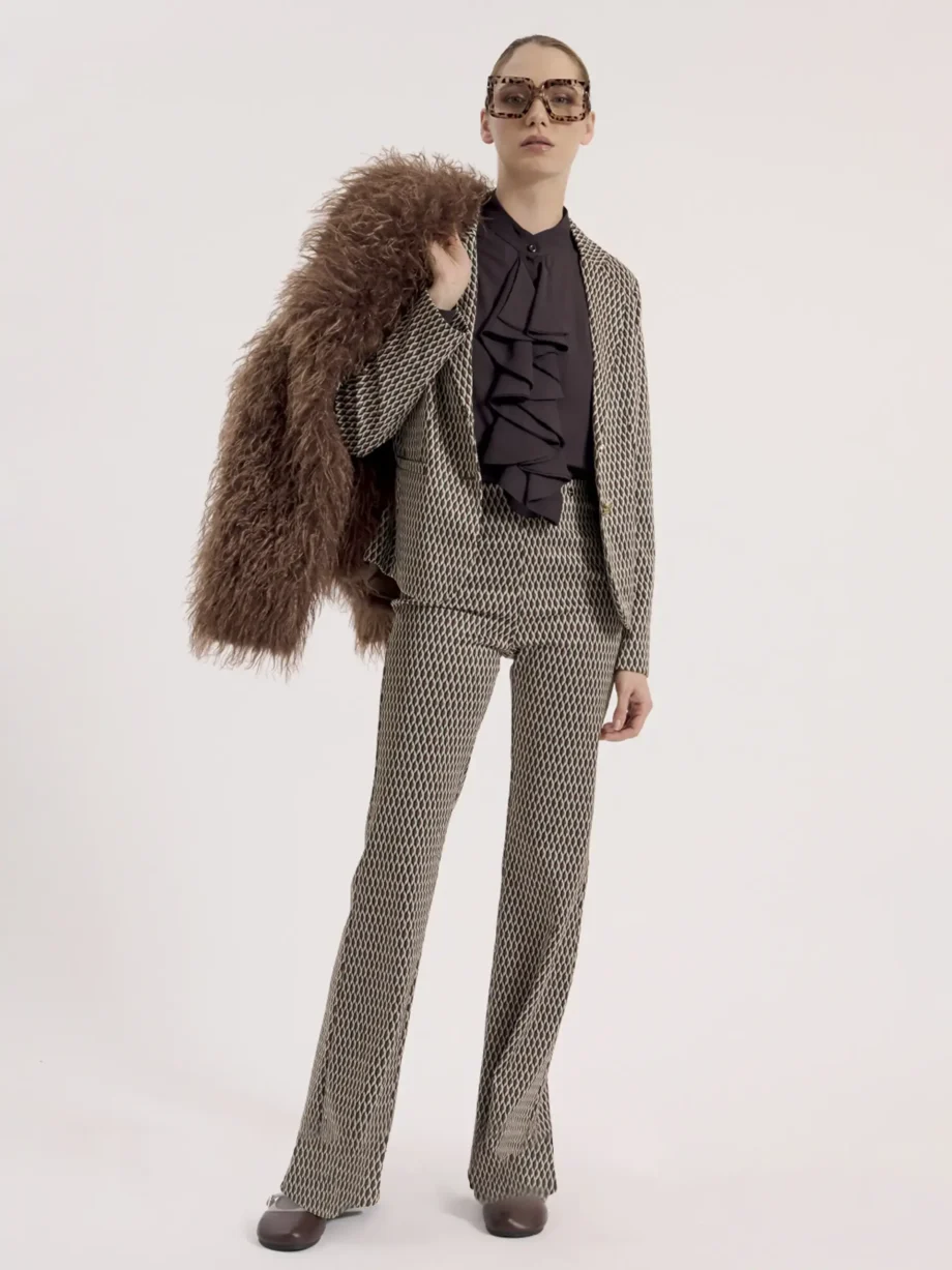 LUCKYLU - Pantalone a zampa