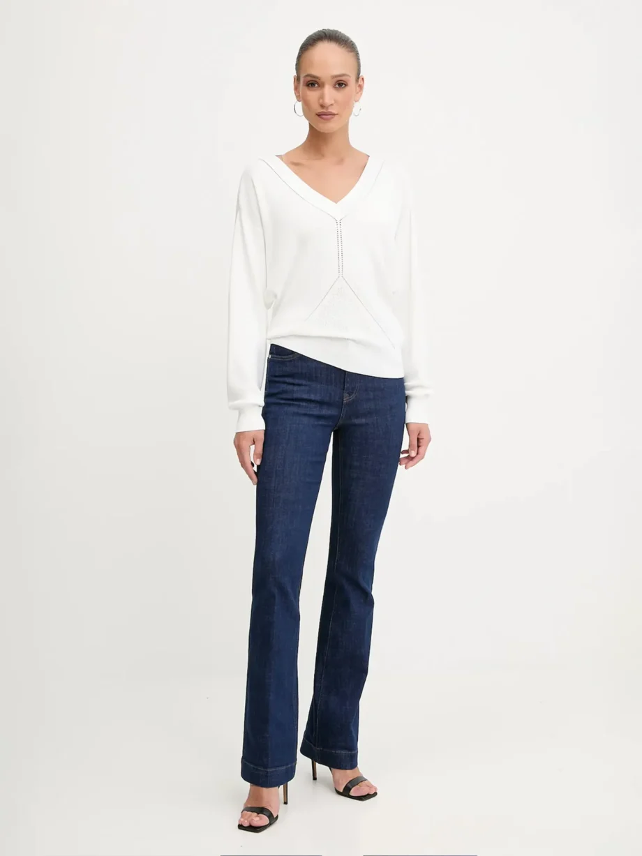 MARCIANO - Maglione Courtney scollo a V - immagine 5
