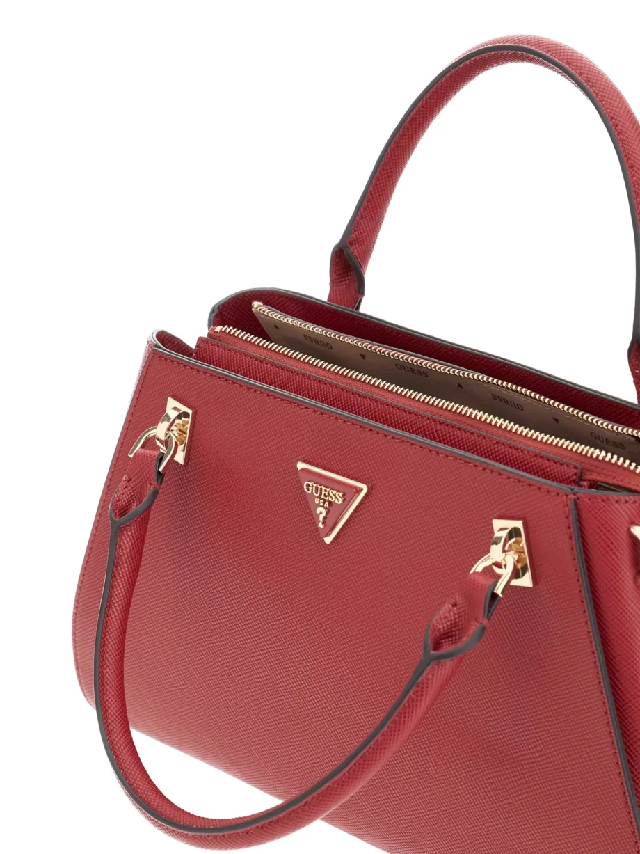 GUESS - Borsa a mano Noelle saffiano - immagine 3