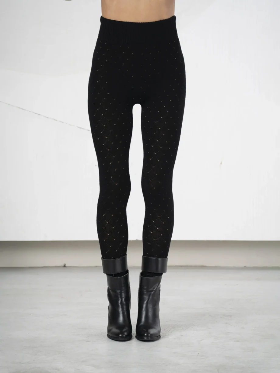 ELISA CAVALETTI - Leggings neri - immagine 3