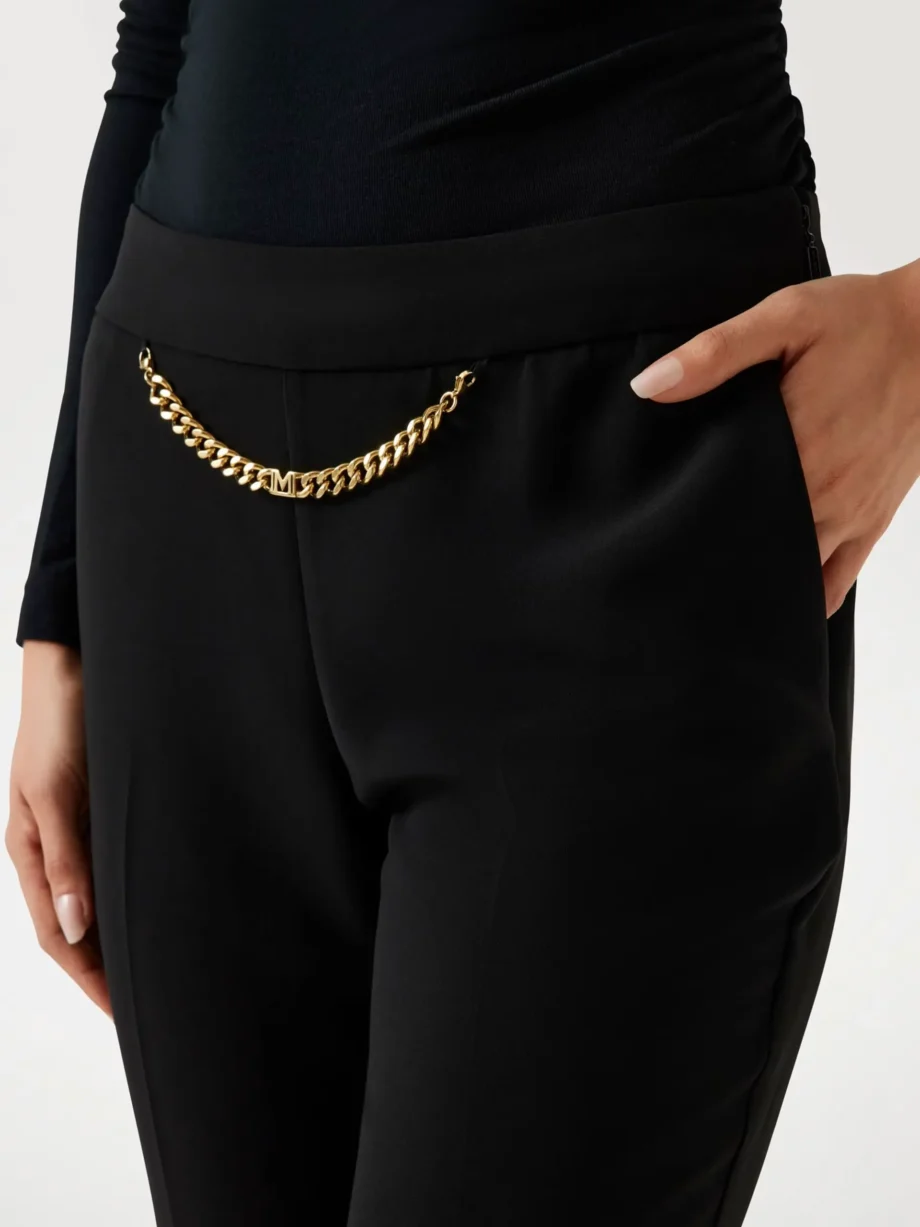 MARCIANO - Pantalone chino con decorazione catena - immagine 4