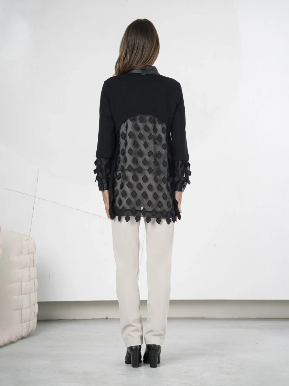 ELISA CAVALETTI - Blusa nera - immagine 4