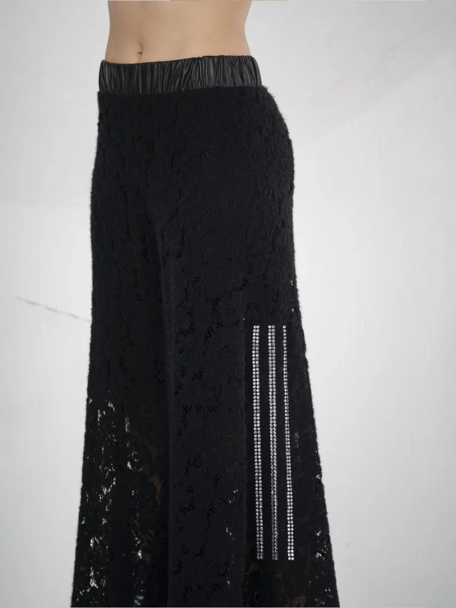ELISA CAVALETTI - Pantaloni larghi neri - immagine 3