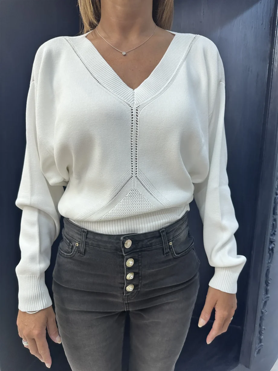 MARCIANO - Maglione Courtney scollo a V - immagine 8