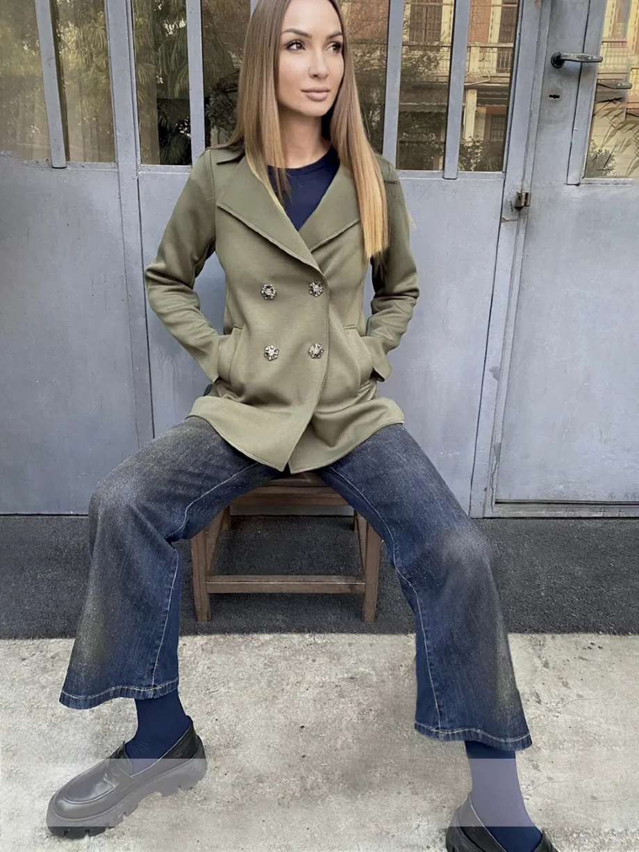 LUCKYLU - Denim semipalazzo