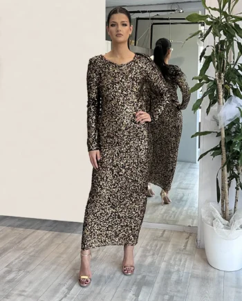 NOELL MAGGINI - Abito tubino in paillettes