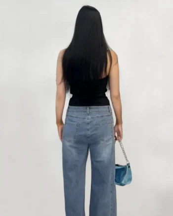 NOELL MAGGINI - Body con piume di struzzo