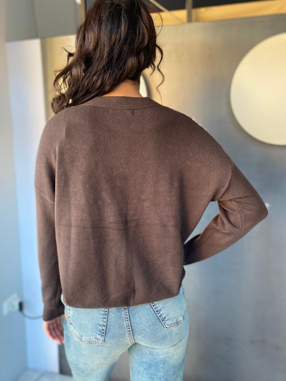 Fly Girl - Cardigan marrone - immagine 5