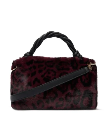 GUESS - Mini borsa a mano Shaida pelliccia sintetica