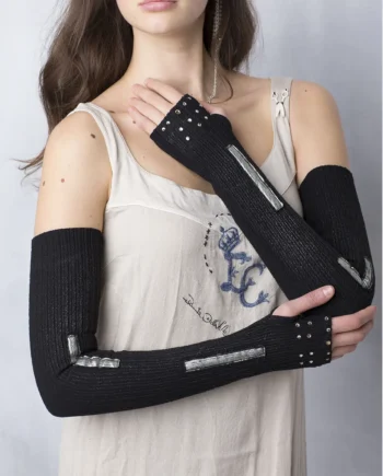 DANIELA DALLAVALLE - Manicotto decorato in oro (2pz)