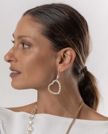 DANIELA DALLAVALLE - Orecchini a cuore