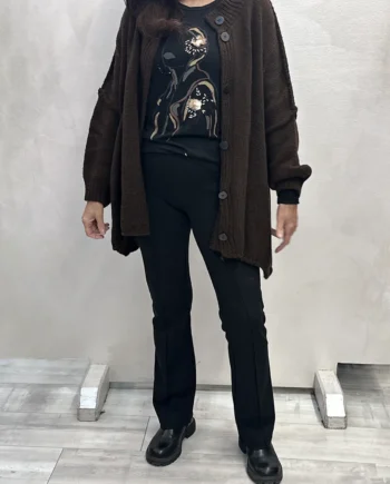 Sophia - Cardigan marrone