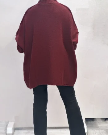 Sophia - Cardigan bordeaux