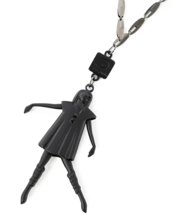 DANIELA DALLAVALLE - Collana DANY nera opaca