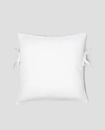 DANIELA DALLAVALLE - FEDERA IN LINO LEGGERO CON FRASE DECORATIVA