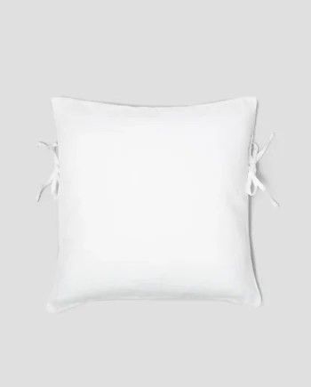 DANIELA DALLAVALLE - FEDERA IN LINO LEGGERO CON FRASE DECORATIVA