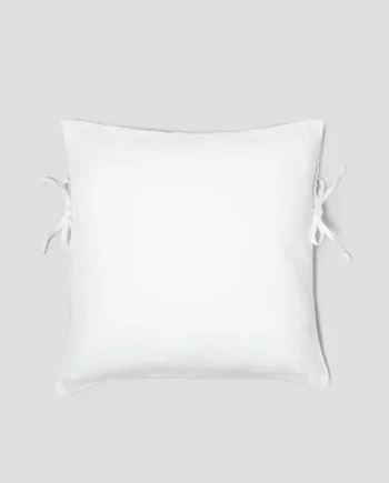 DANIELA DALLAVALLE - FEDERA IN LINO LEGGERO CON FRASE DECORATIVA