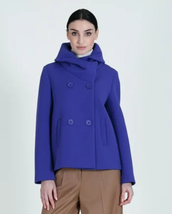 Mirella Matteini - Cappotto corto blu