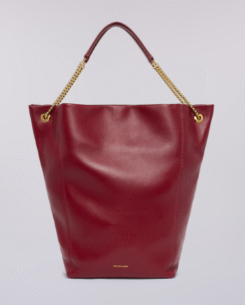 Trussardi - BORSA A SPALLA CON CATENA IN NAPPA