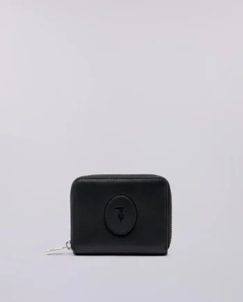 Trussardi - Portafoglio Society zip around medium in vitello
