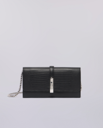 Trussardi - NOTTE WALLET ON CHAIN IN STAMPA SNAKE
