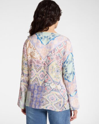 ELENA MIRÒ - Blusa con stampa bandana