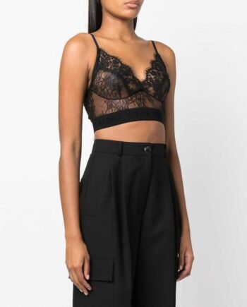 ERMANNO SCERVINO - Brassiere di pizzo nero