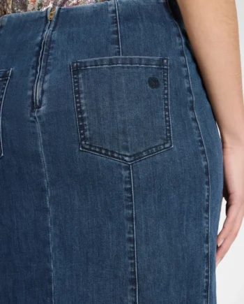 ELENA MIRÒ - Gonna in jeans a tubino