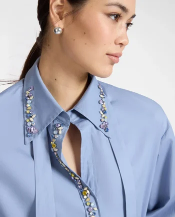 ELENA MIRÒ - Camicetta azzurra