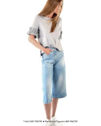 LUCKYLU - Pantalone con brillantini