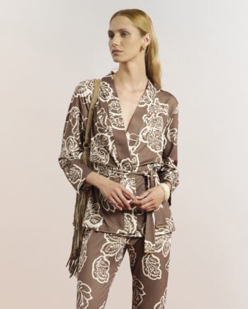 LUCKYLU - Cardigan con stampa