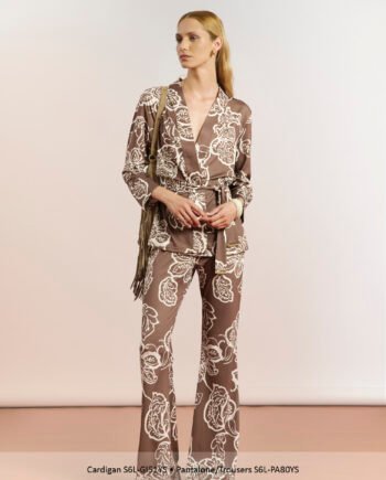 LUCKYLU - Cardigan con stampa