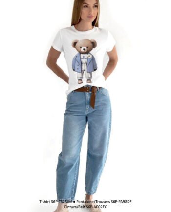 LUCKYLU - T-shirt con stampa