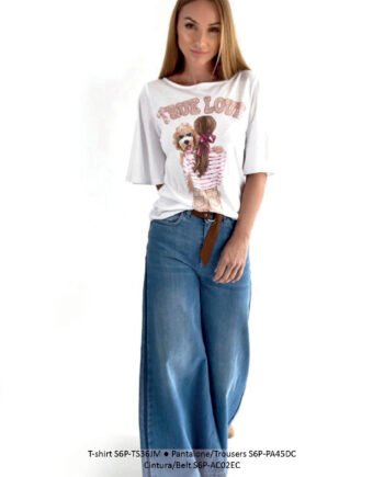 LUCKYLU - T-shirt con stampa