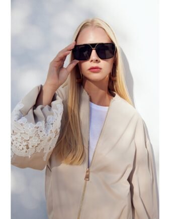 Fly Girl -  BOMBER MANICA SBUFFO