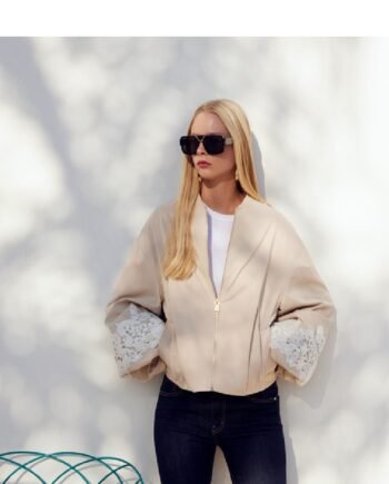 Fly Girl -  BOMBER MANICA SBUFFO